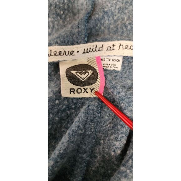 Roxy Cape Poncho Sweater Size XS Color Blue - Picture 9 of 10